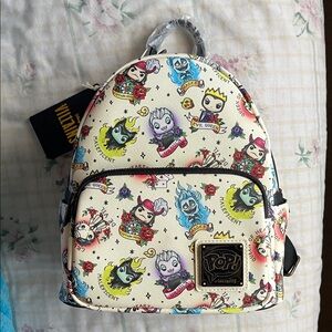 Disney Pop! by Loungefly Villains Tattoo Art Mini-Backpack